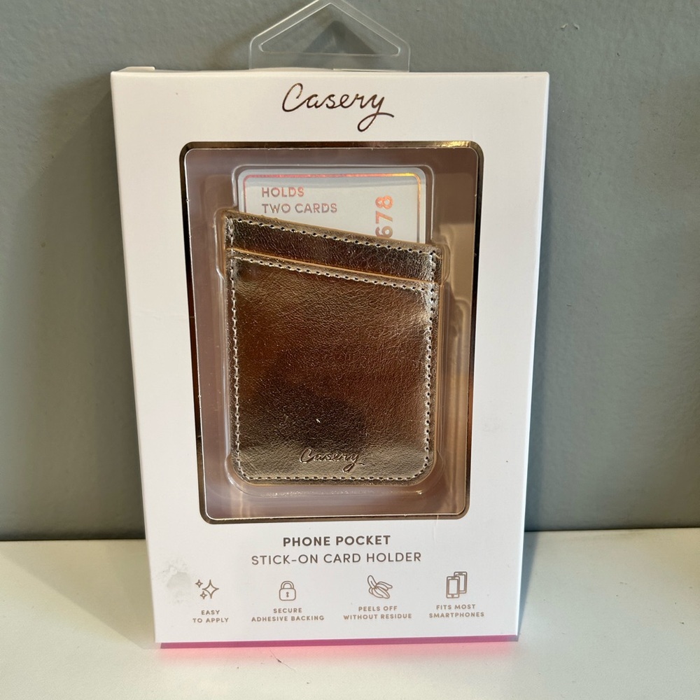 Casery Stick On Card Holder for Phone